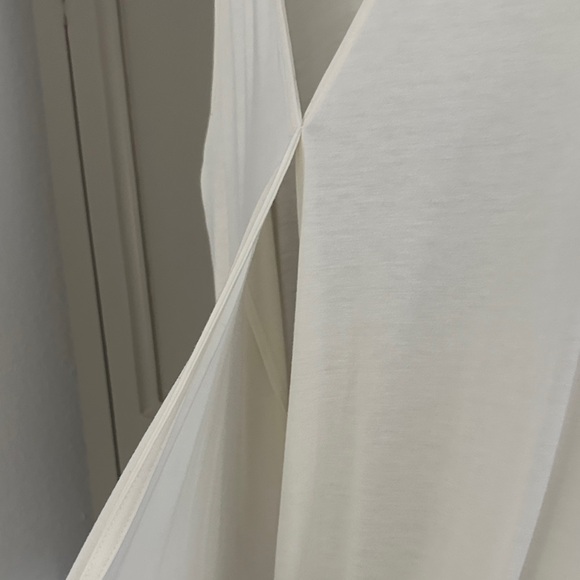 Hanes Women's Cream V-Neck Tank Top - Picture 3 of 10